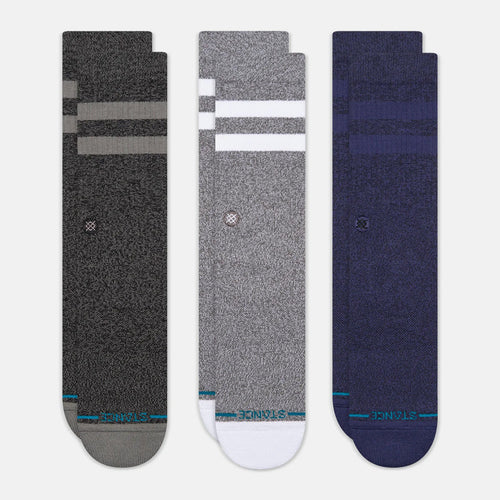 Stance - Joven (3 pack) Crew Socks - Grey