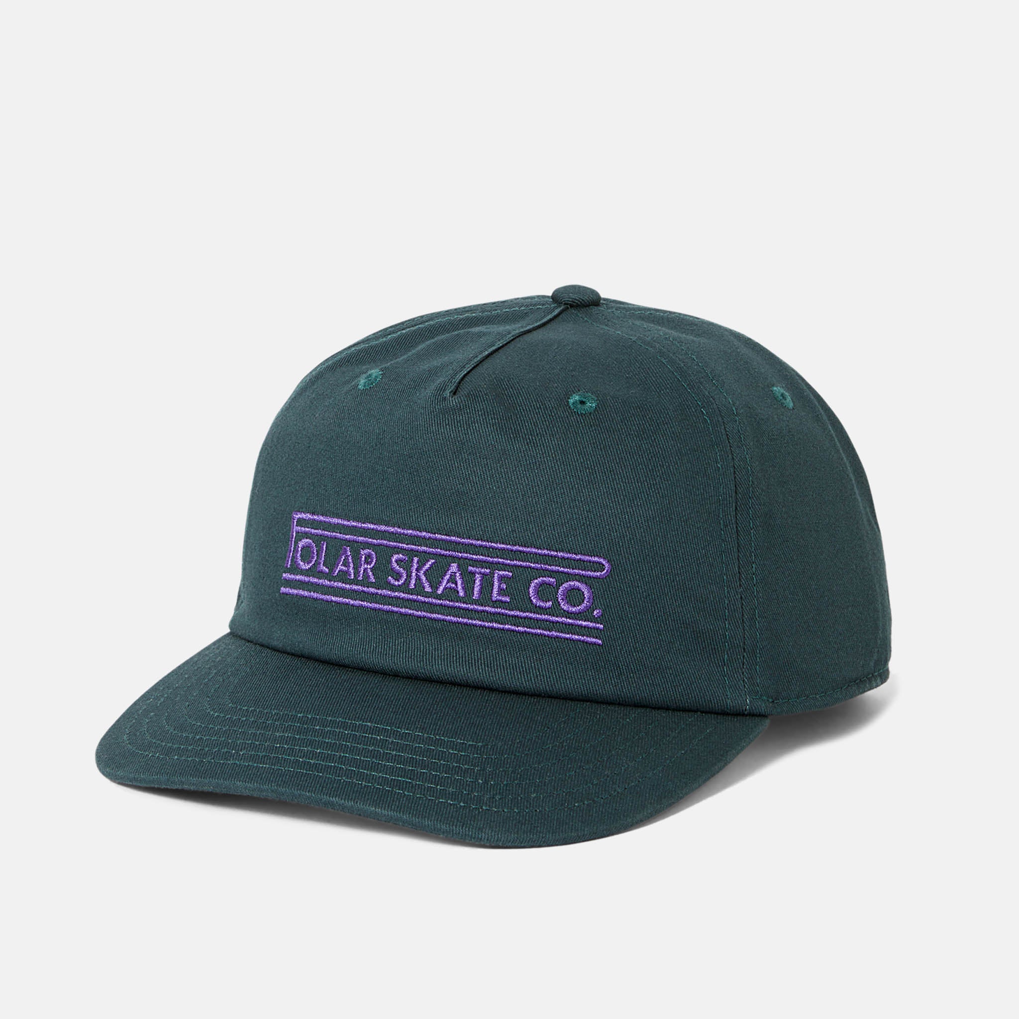 Polar Skate Co. Jake Stretch Logo Cap Dark Teal