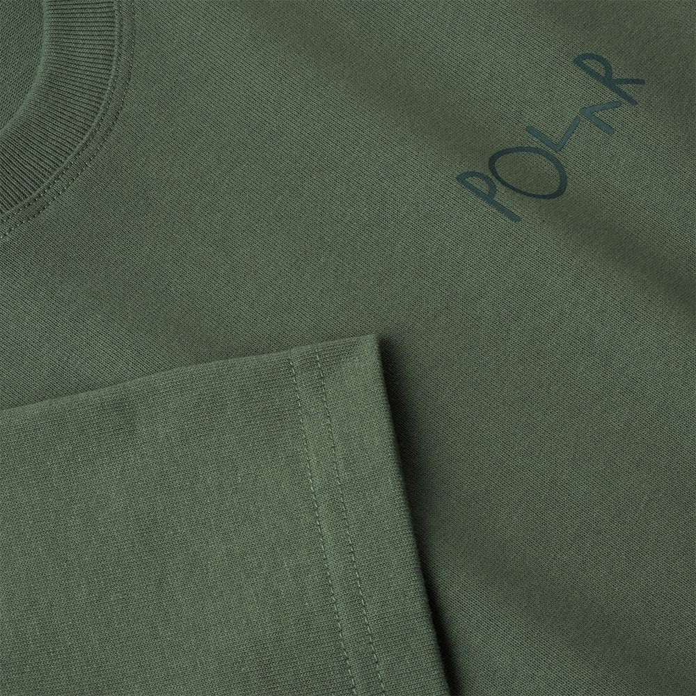 Polar Skate Co. - Stroke Logo T-Shirt - Jade Green / Dark Green