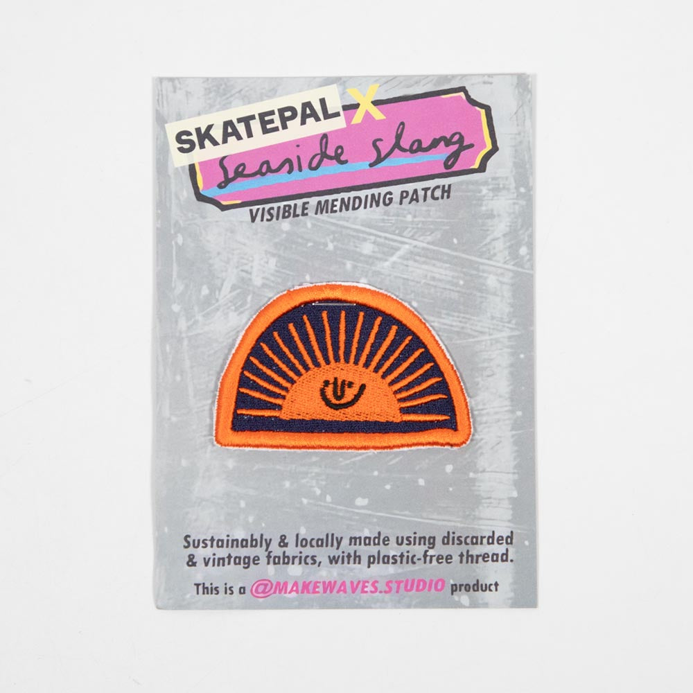 SkatePal - Sun Logo Woven Patch