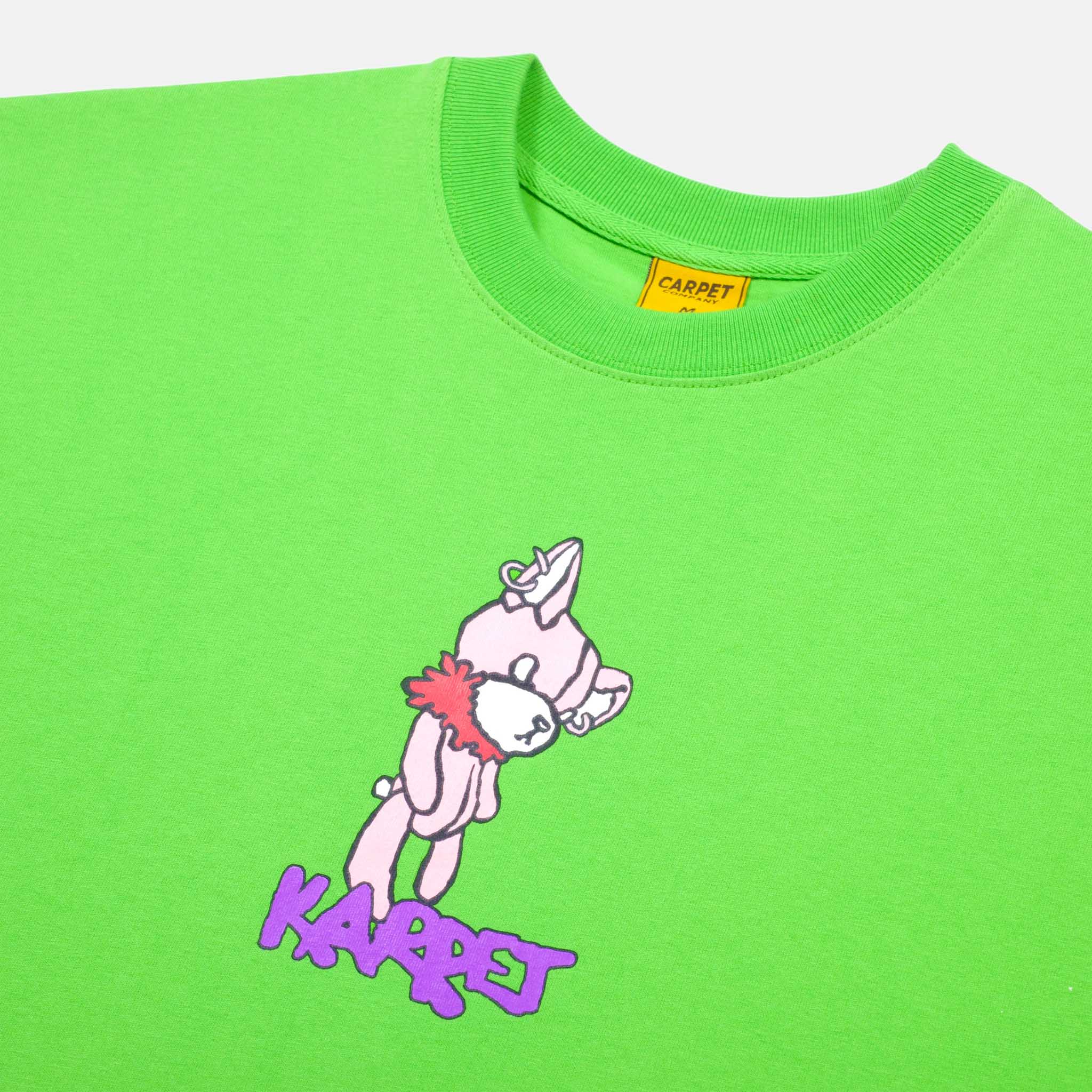 Carpet Company - Teddy Bear T-Shirt - Green – Welcome Skate