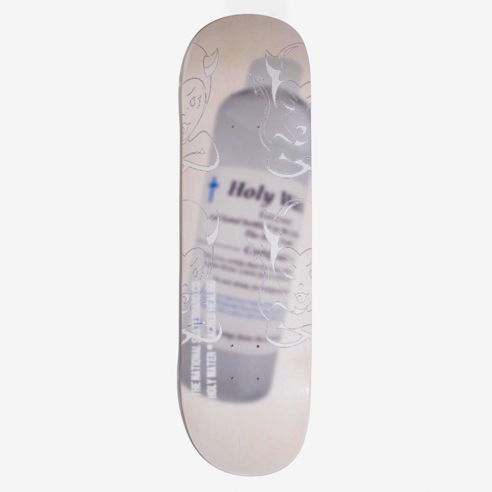 The National Skateboard Co. - 8.25" - HOLY WATER - SKATEBOARD DECK - HIGH CONCAVE