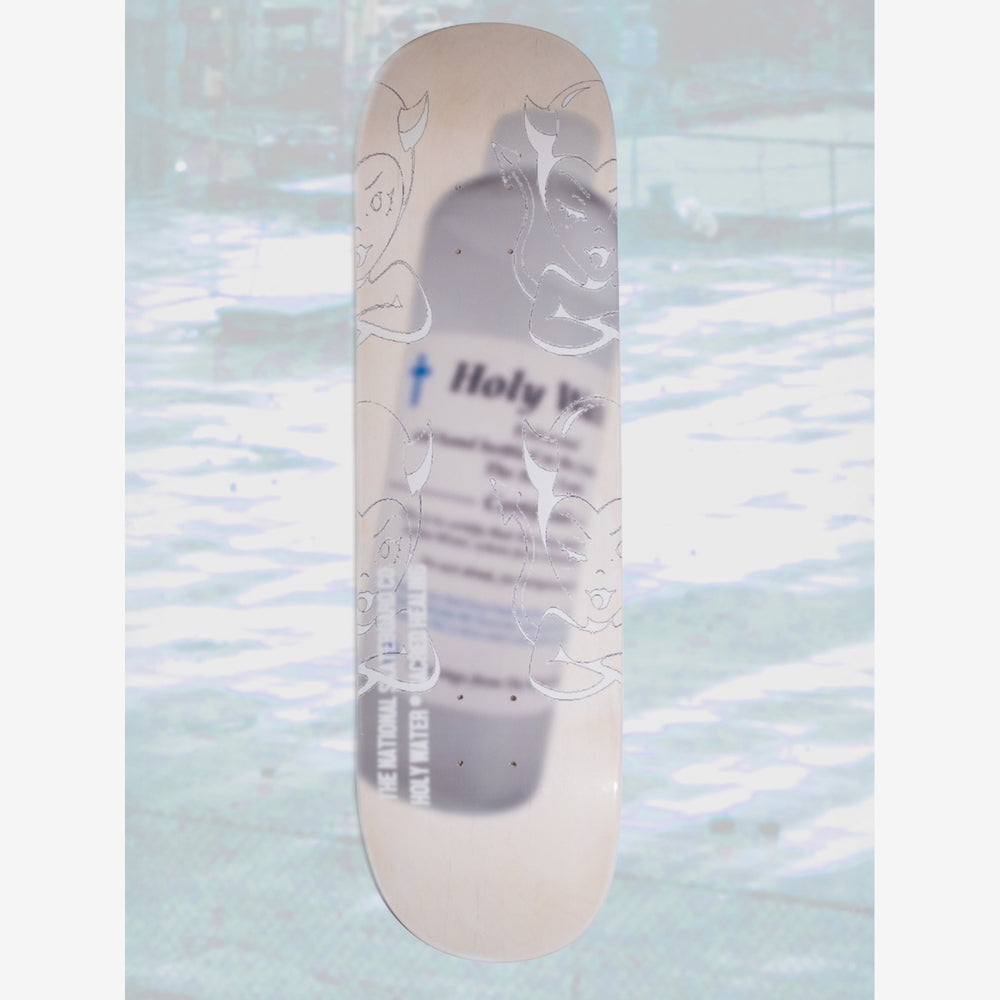 The National Skateboard Co. - 8.25" - HOLY WATER - SKATEBOARD DECK - HIGH CONCAVE