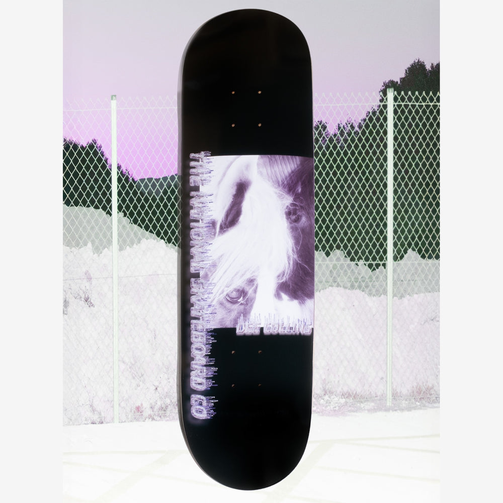The National Skateboard Co. - 8.375" - DEE COLLINS HORSE CANAL - SKATEBOARD DECK - HIGH CONCAVE