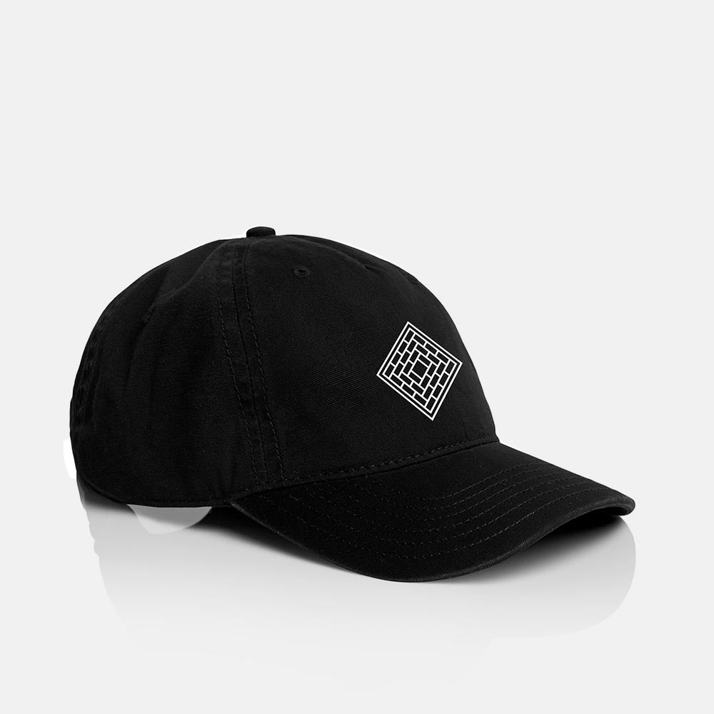 The National Skateboard Co. - Embroidered Logo Cap - Black