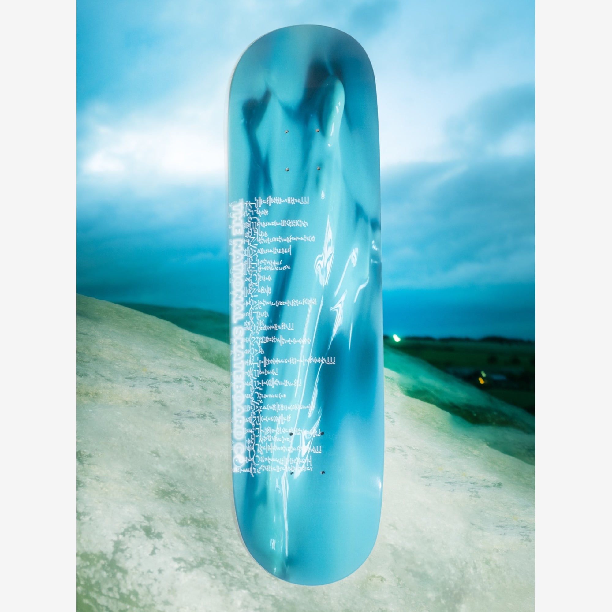 The National Skateboard Co. - 8.5" Resurrection Matrix Skateboard Deck