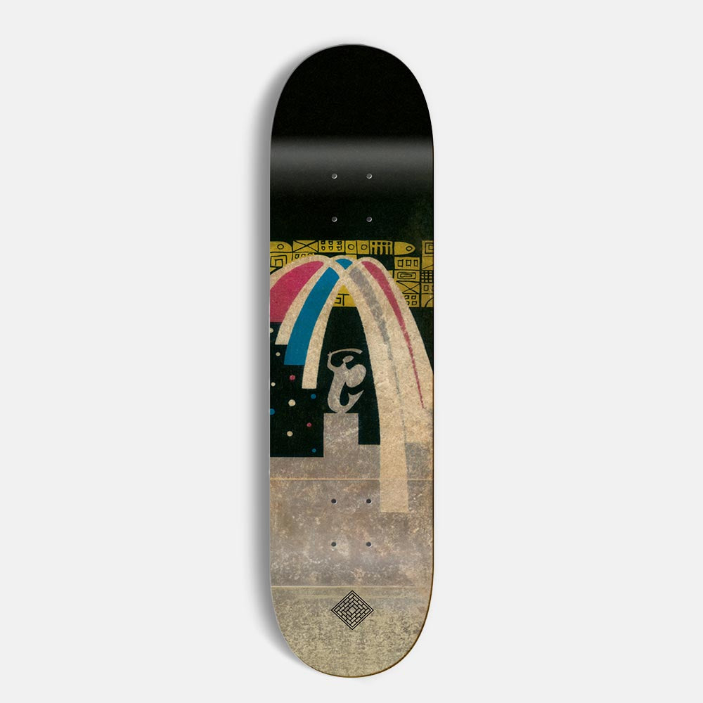 The National Skateboard Co. - 8.25" Midnight Skateboard Deck (High Concave)