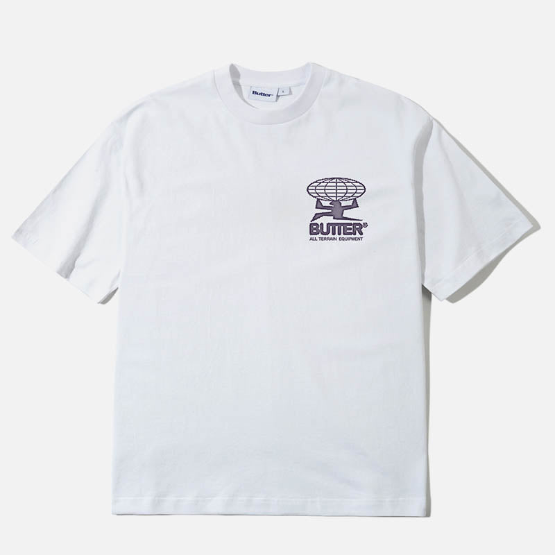 Butter Goods - Terrain T-Shirt - White