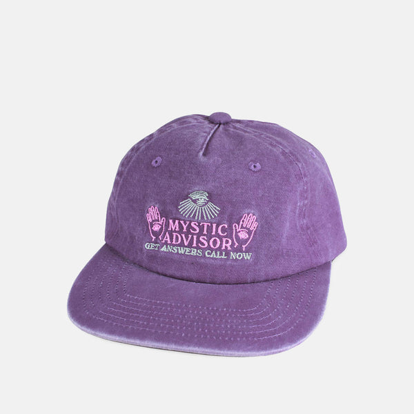 Theories Of Atlantis - Mystic Advisor Snapback Cap - Washed Purple
