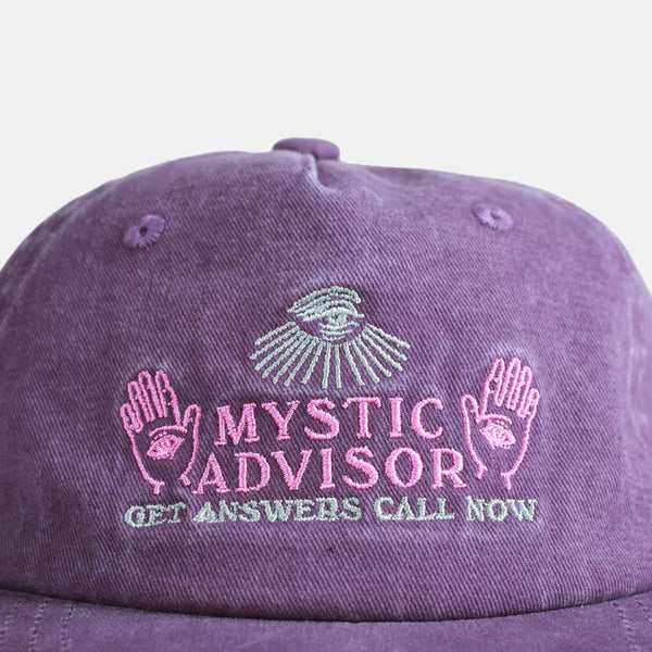 Theories Of Atlantis - Mystic Advisor Snapback Cap - Washed Purple