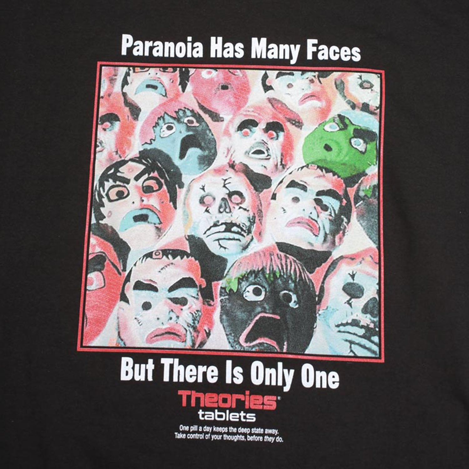 Theories Of Atlantis - Paranoia T-Shirt - Black