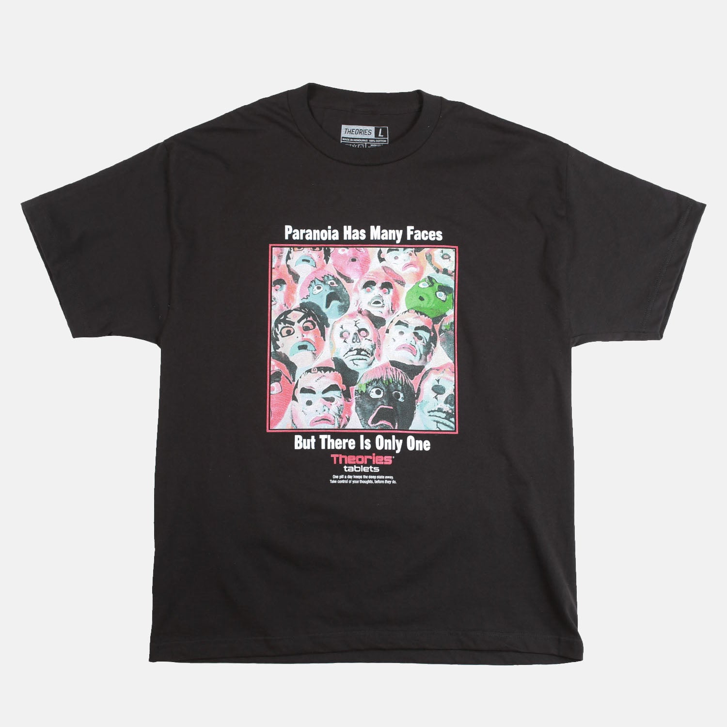 Theories Of Atlantis - Paranoia T-Shirt - Black