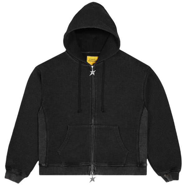 Carpet Company - C-Star Double Zip Hooded Sweatshirt - Black