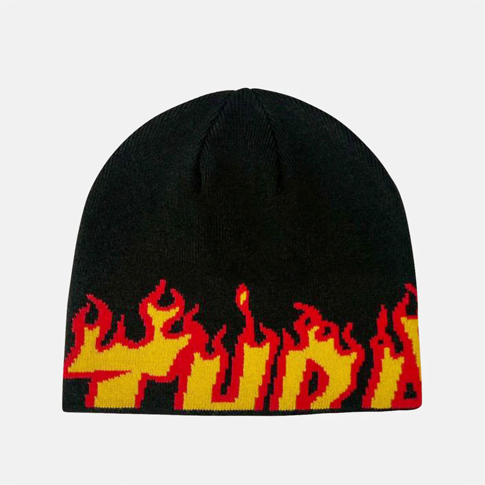 Thrasher Magazine - Flame Beanie - Black