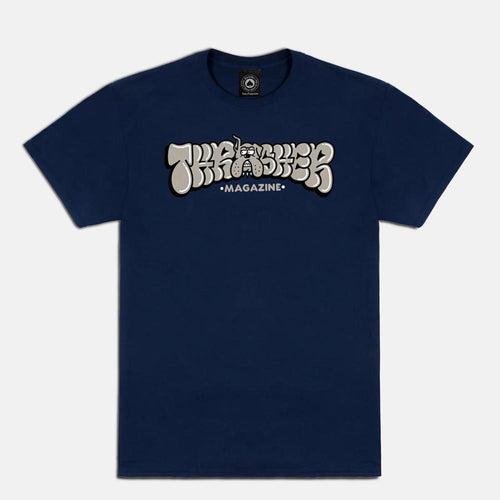 Thrasher Magazine - Bully T-Shirt - Navy