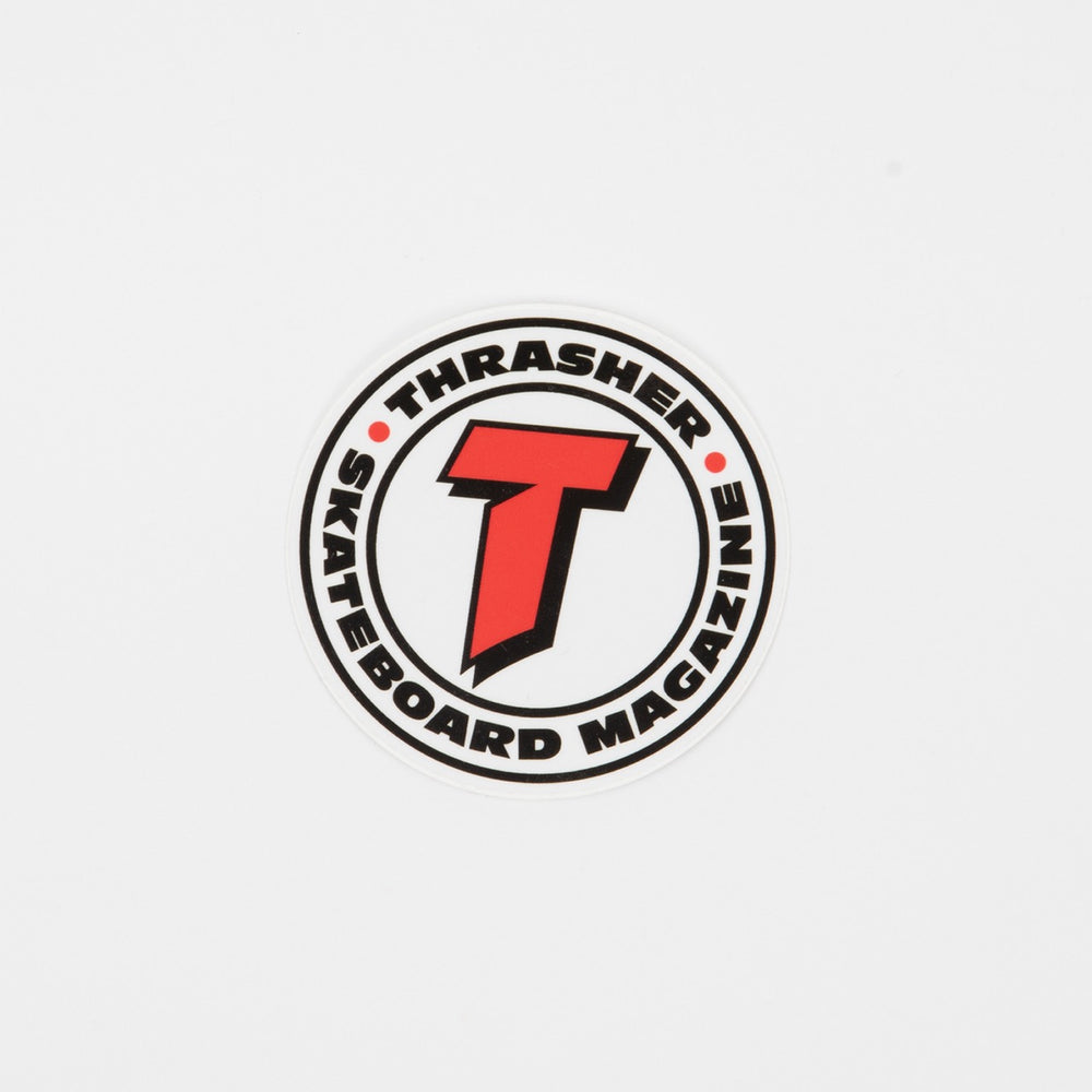 Thrasher Magazine - 3.0" Redux Sticker - White