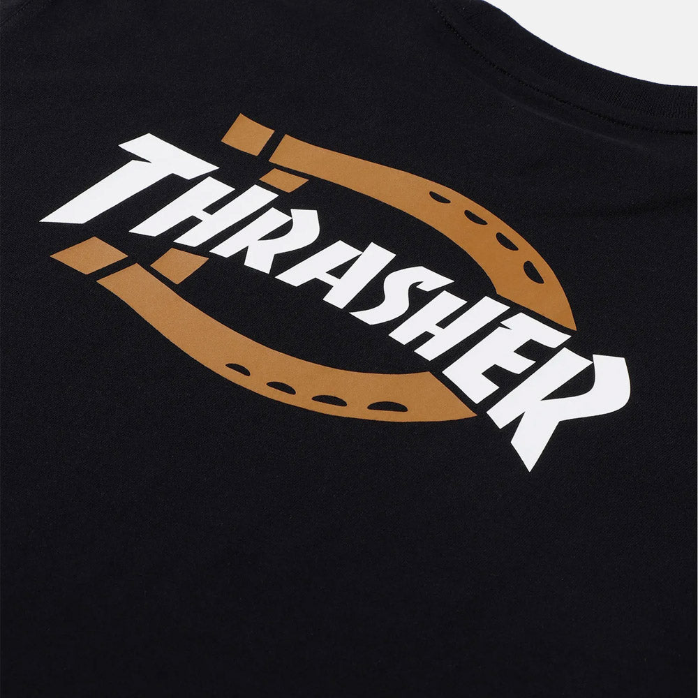 Dickies Thrasher X Dickies T-Shirt Black Welcome Skate Store