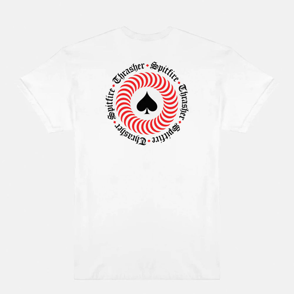 Thrasher Magazine - Spitfire the End Oath T-Shirt - White