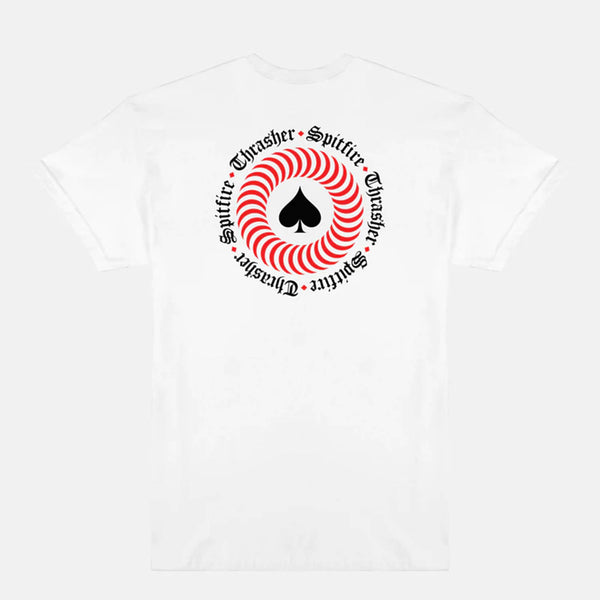 Thrasher Magazine - Spitfire the End Oath T-Shirt - White