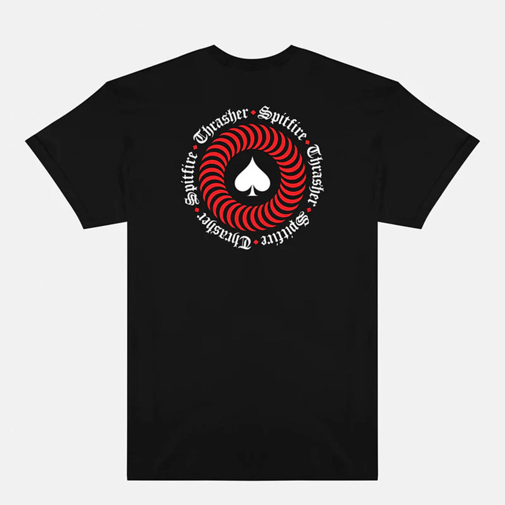 Thrasher Magazine - Spitfire the End Oath T-Shirt - Black