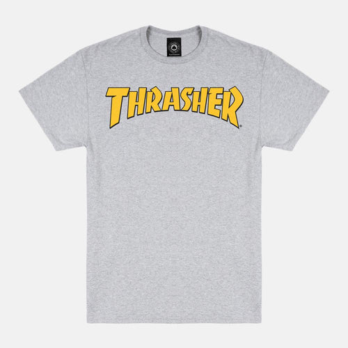 Thrasher Magazine - Cover Logo T-Shirt - Ash Grey