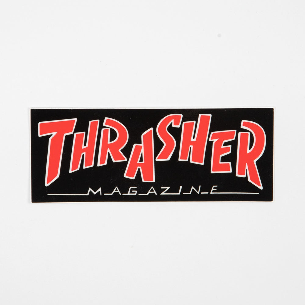 Thrasher Magazine - 6.0" Parra Sticker - Black