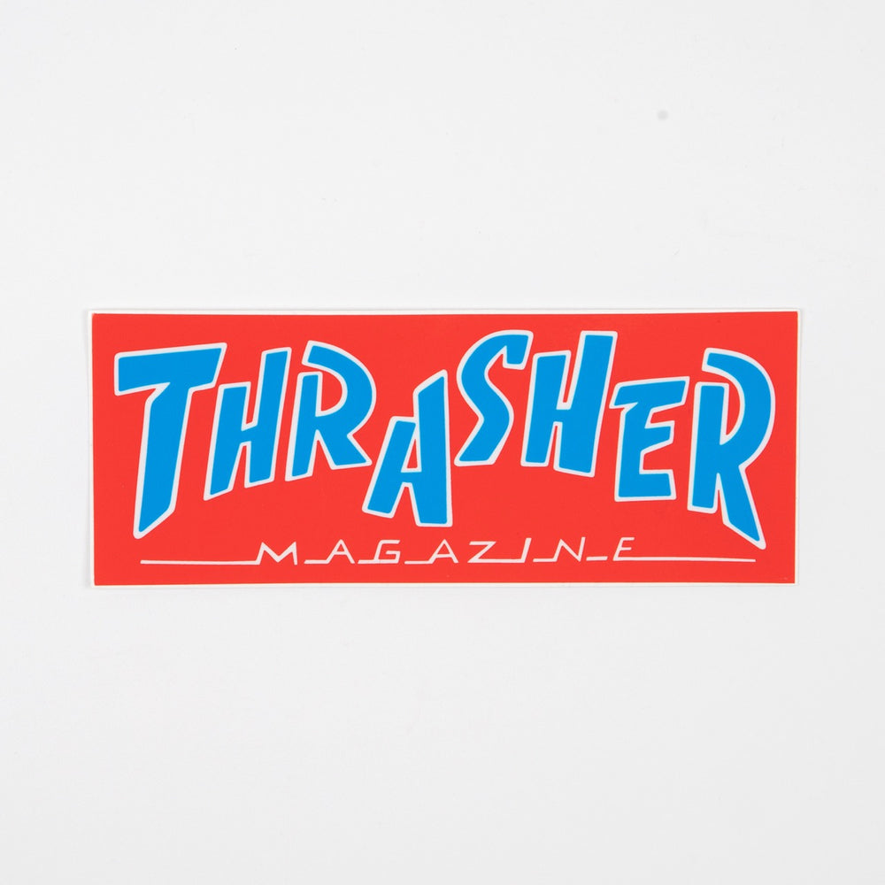 Thrasher Magazine - 6.0" Parra Sticker - Red