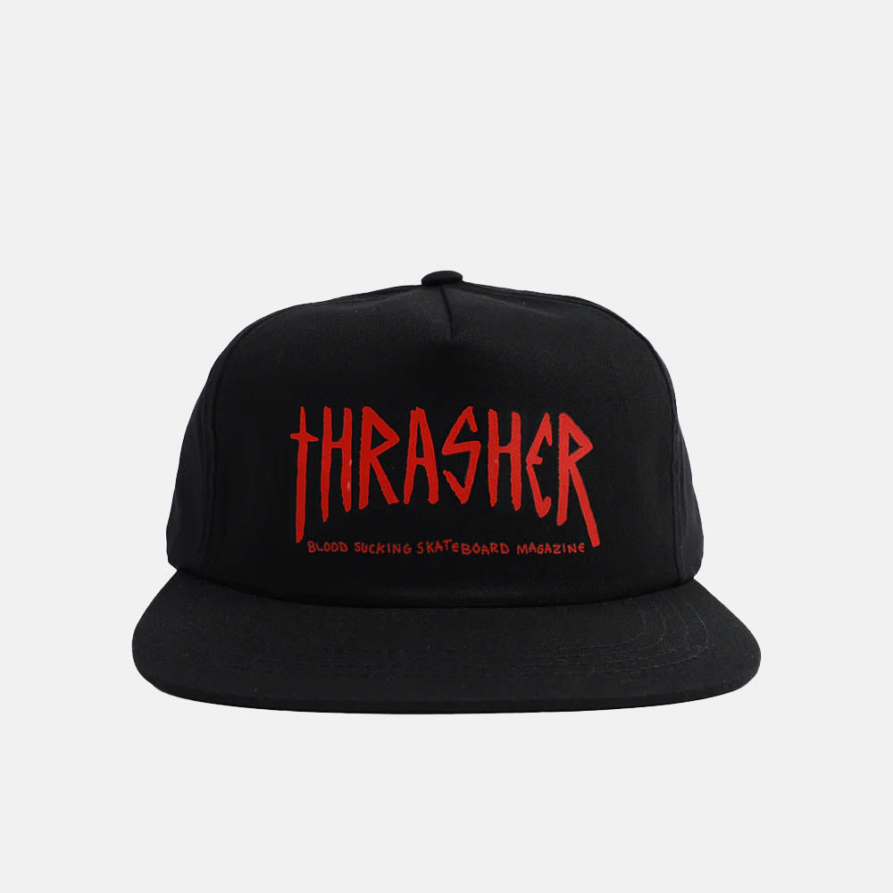 Thrasher Magazine - Toy Machine Scratch Snapback Cap - Black