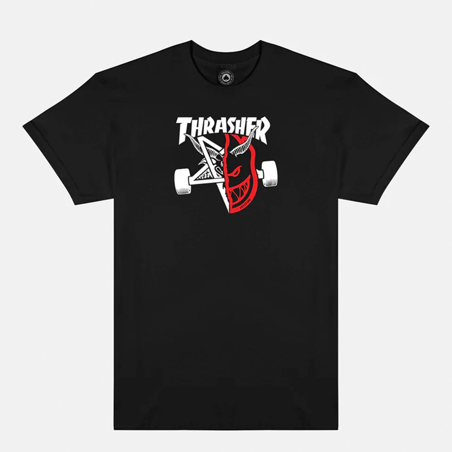 Thrasher Magazine - Spitfire Thrash & Burn T-Shirt - Black