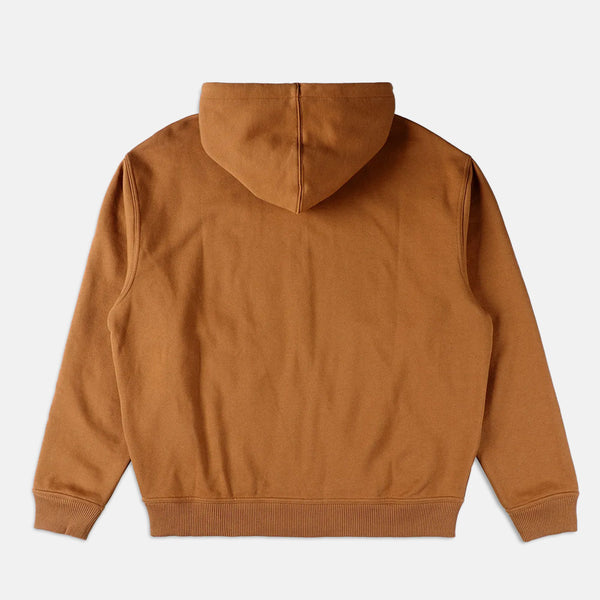 Dickies - Thrasher X Dickies Zip Hooded Sweatshirt - Brown Duck