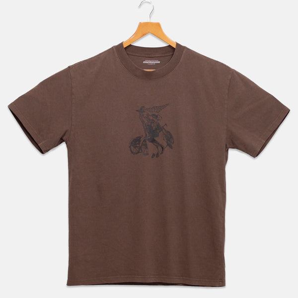 Threadcount - Grandad T-Shirt - Brown
