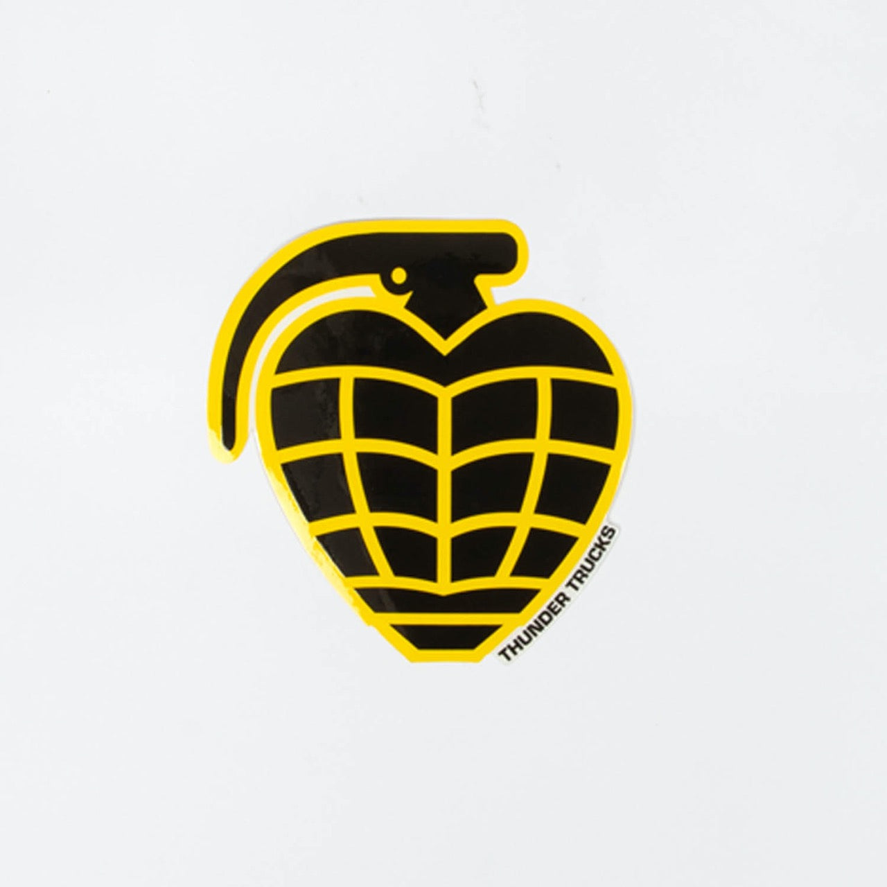 Thunder Trucks - 7.5" XL Grenade Sticker - Yellow / Black
