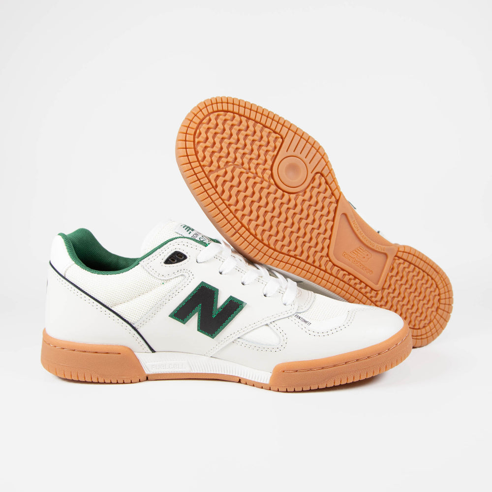 New Balance Numeric - Tom Knox 600 Shoes - Off White / Green