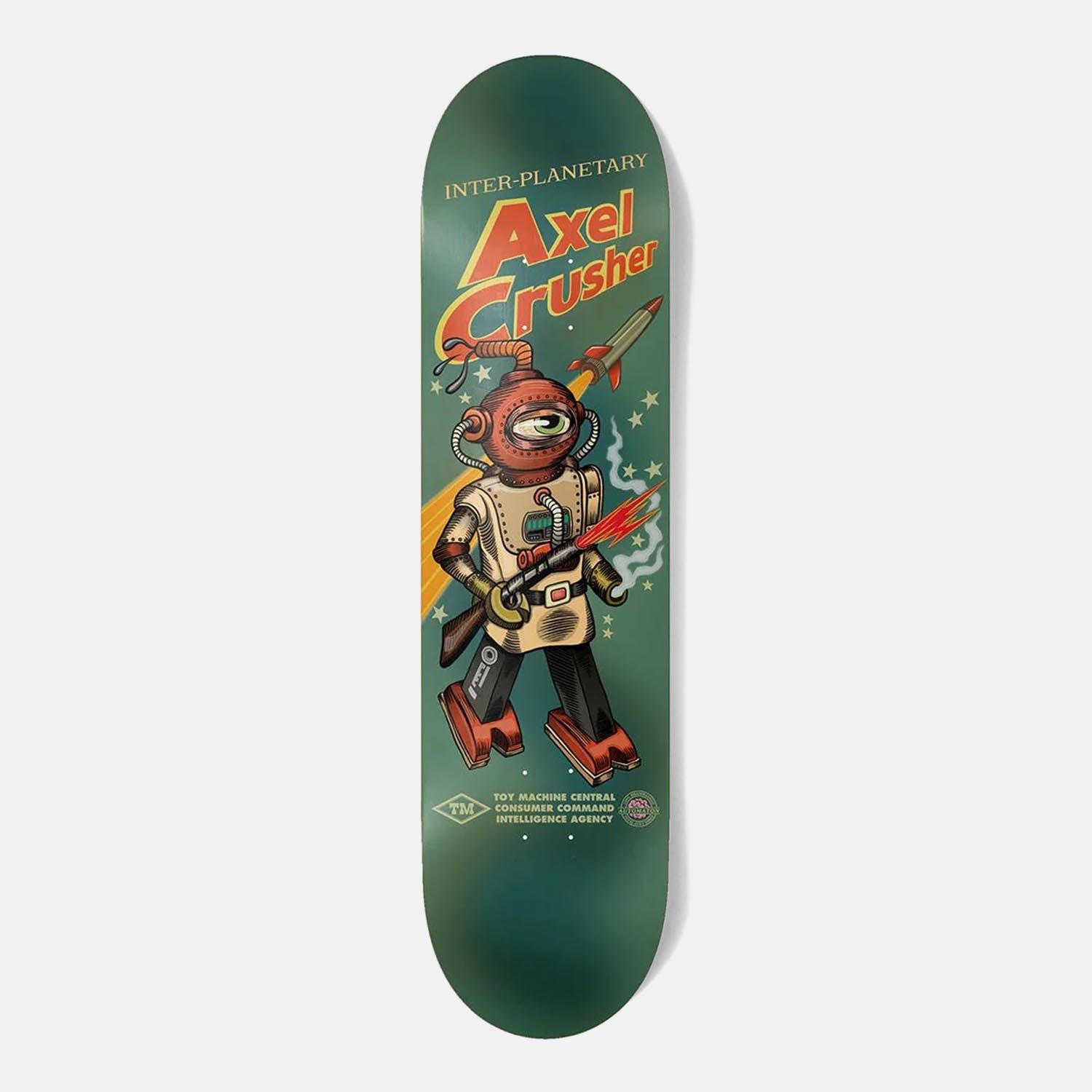 Toy Machine - 8.0" Axel Cruysberghs Robot Skateboard Deck