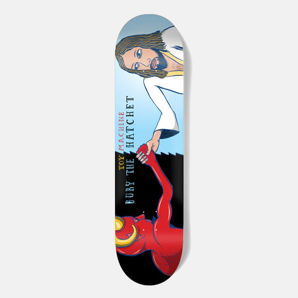 Toy Machine - 8.25" Bury The Hatchet Symmetrical Skateboard Deck