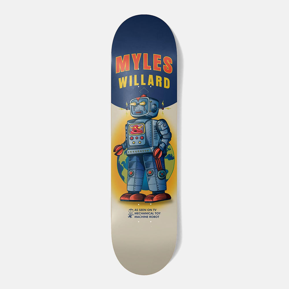 Toy Machine - 8.13" Myles Willard Robot Skateboard Deck