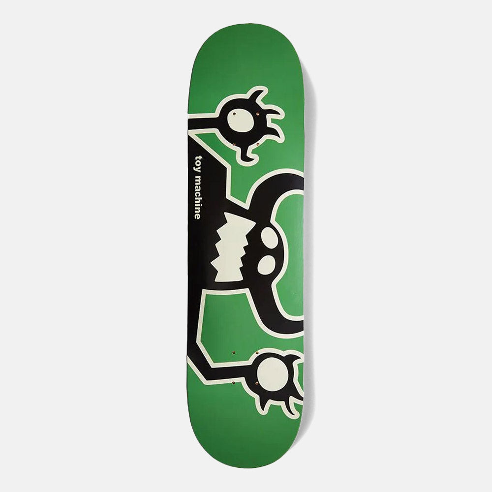 Toy Machine - 8.25" Original Monster Skateboard Deck - Green / Black
