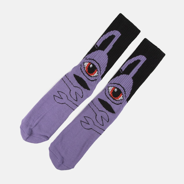 Toy Machine - Sect Hug Socks - Purple / Black