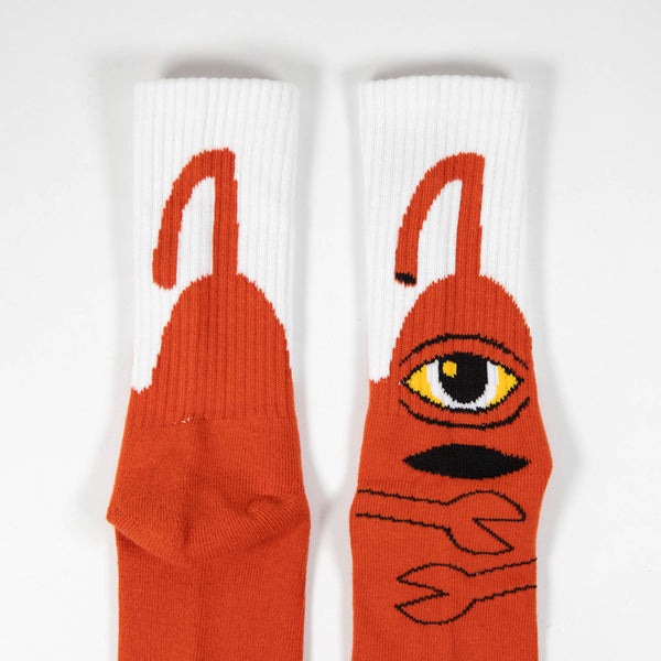 Toy Machine - Sect Hug Socks - Rust