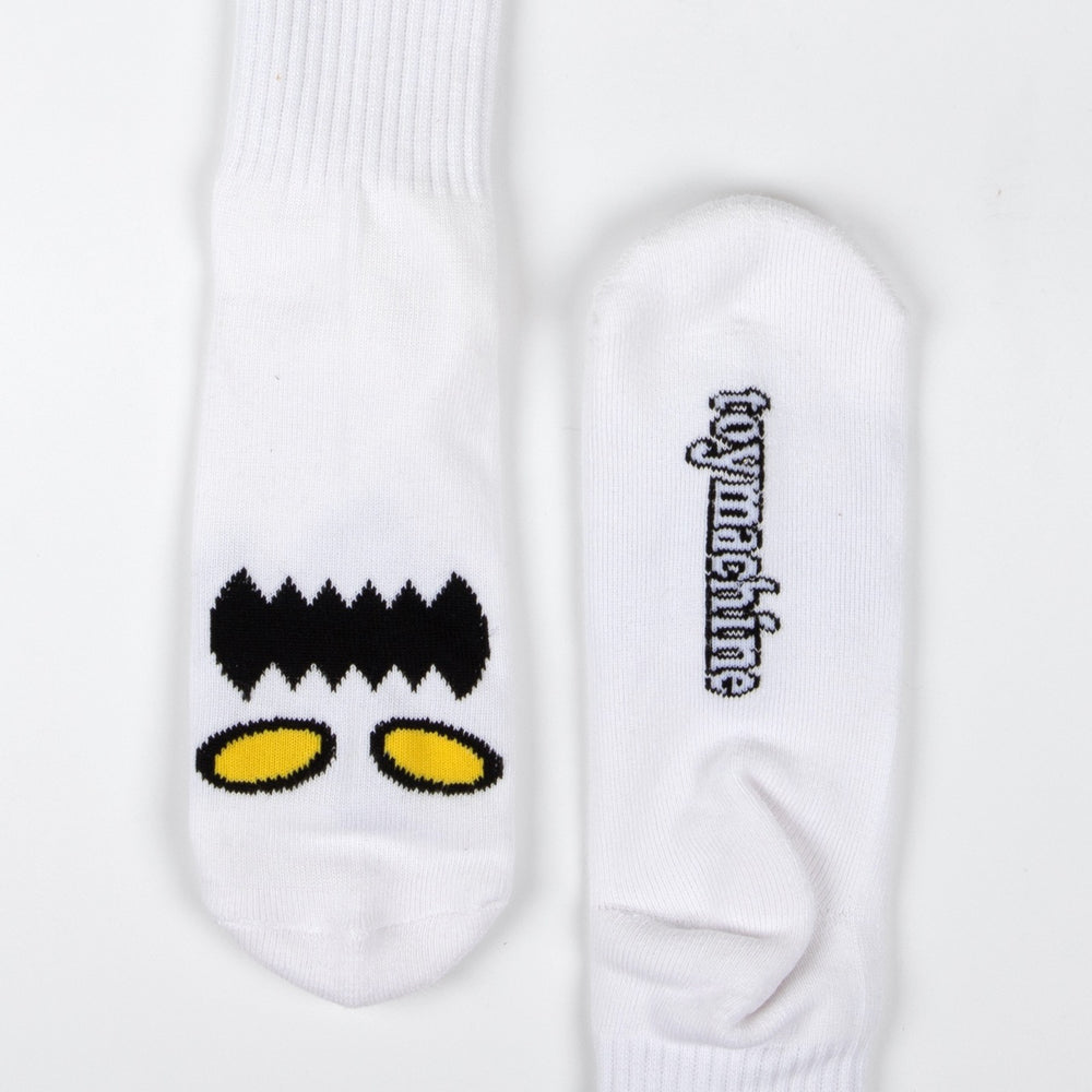 Toy Machine - Monster Face Socks - White