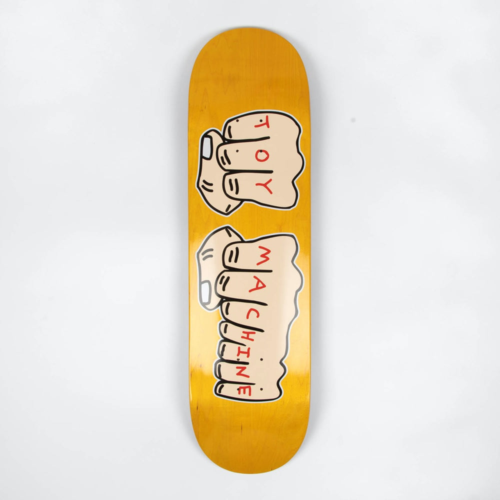 Toy Machine - 8.5" Fists Skateboard Deck - Various Stains