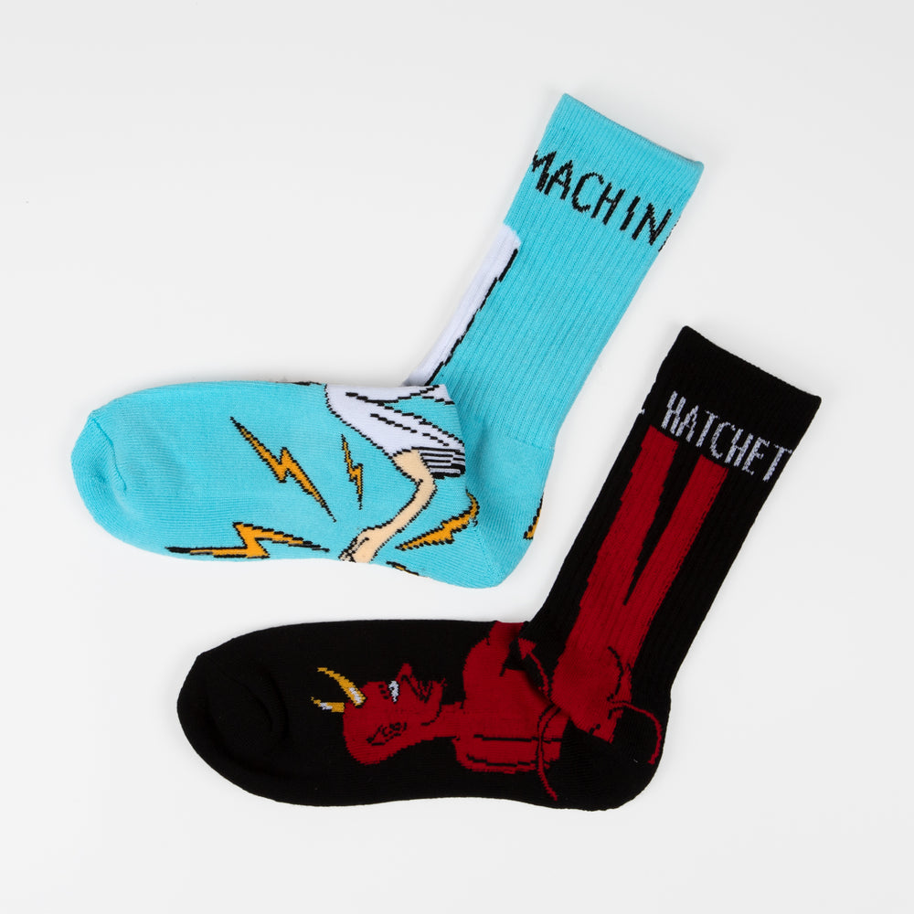 Toy Machine - Bury The Hatchet Socks - Multi