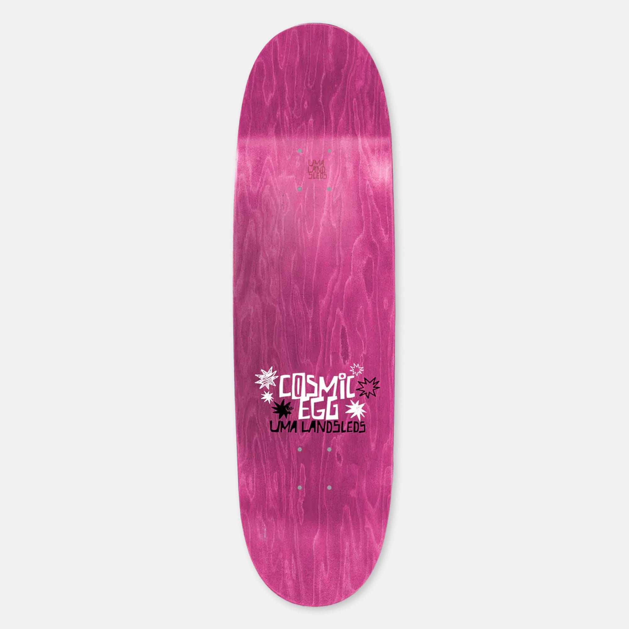 Uma Landsleds - 9.0" Cosmic Egg Skateboard Deck - Holographic Foil