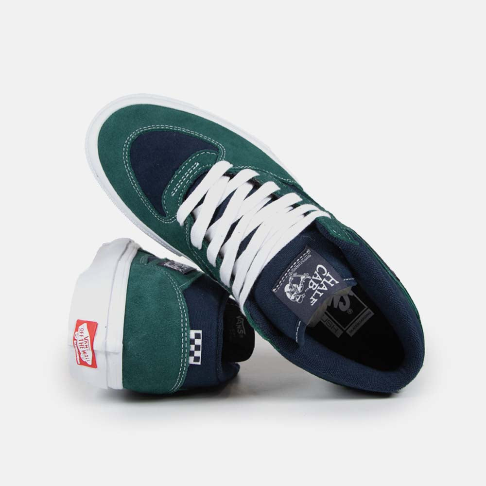 Vans - Skate Half Cab Shoes - Tartan Blue / Green