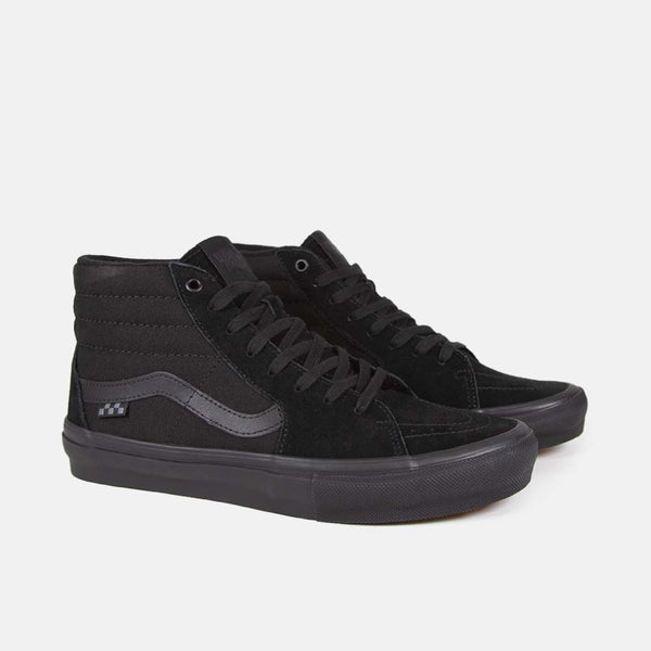Vans - Skate Sk8-Hi Shoes - Black / Black