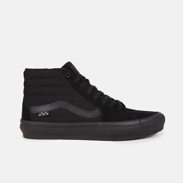 Vans - Skate Sk8-Hi Shoes - Black / Black
