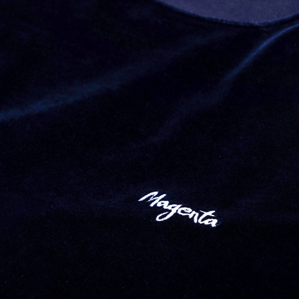 Magenta Skateboards - Velours T-Shirt - Navy