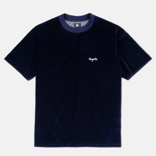 Magenta Skateboards - Velours T-Shirt - Navy