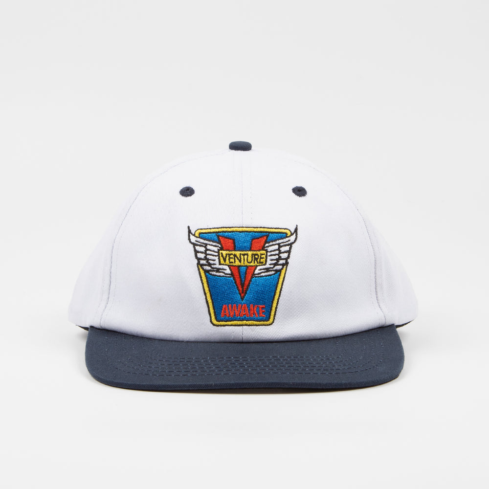 Venture Trucks - Venture Awake Strapback Cap - White / Navy
