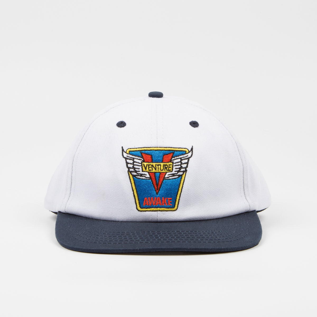 Venture Trucks - Venture Awake Strapback Cap - White / Navy